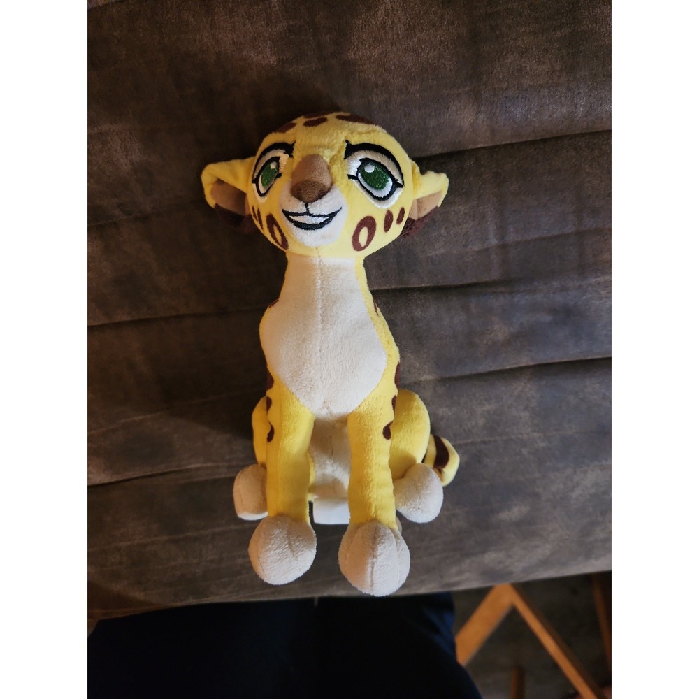 Disney Lion Guard Fuli the Cheetah Plush 6" Yellow Stuffed Animal Toy